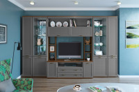 Гостиная Карина-4 серый Оникс