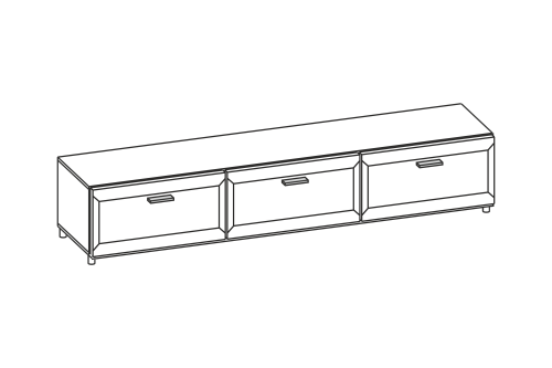 Тумба ТБ-1037 После того, как вы сделаете заказ, мебель придет на московский склад в течении 10-12 рабочих дней