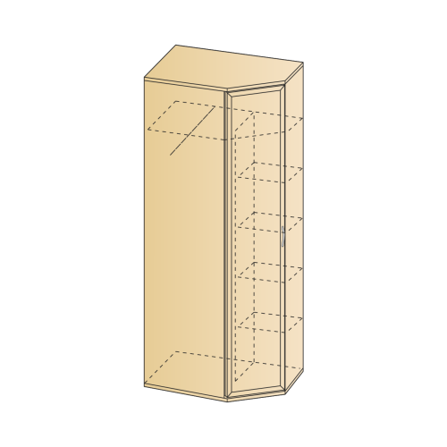 Шкаф ШК-1017 После того, как вы сделаете заказ, мебель придет на московский склад в течении 10-12 рабочих дней