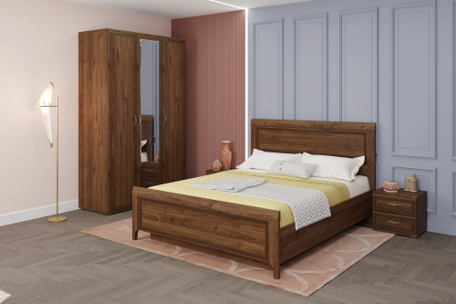 Спальня Карина 2 После того, как вы сделаете заказ, мебель придет на московский склад в течении 10-12 рабочих дней