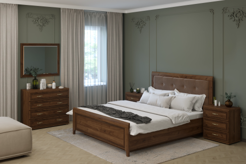 Спальня Карина 5 После того, как вы сделаете заказ, мебель придет на московский склад в течении 10-12 рабочих дней