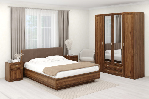 СК-1022 Готовый комплект для СПАЛЬНИ    После того, как вы сделаете заказ, мебель придет на московский склад в течении 10-12 рабочих дней