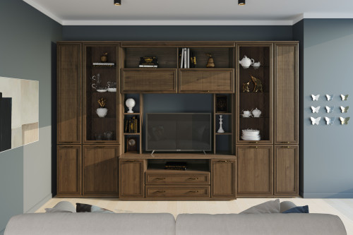 Гостиная Карина-4 После того, как вы сделаете заказ, мебель придет на московский склад в течении 10-12 рабочих дней